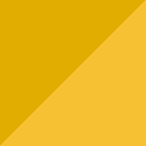 Swatches of the color mustard yellow.