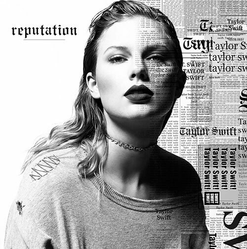 Taylor Swift’s “Reputation” album cover.