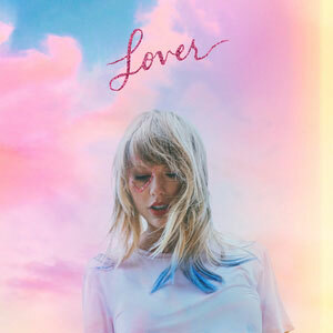 Taylor Swift’s "Lover" album cover.