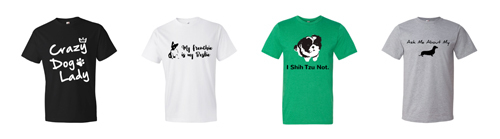 4 shirts for animal lovers