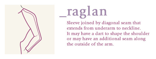 Definition of a raglan sleeve
